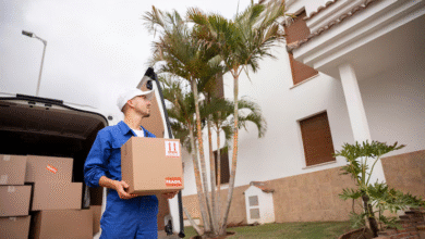 Professional international movers packing belongings for overseas relocation from Australia