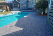 Pool Paving